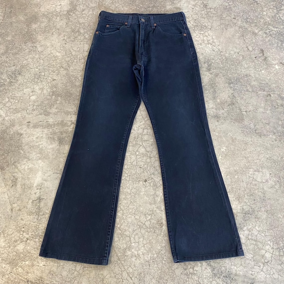 Size 28x28.5 Vintage 1996 Levis 517 Black Bootcut Flared Jeans - Etsy