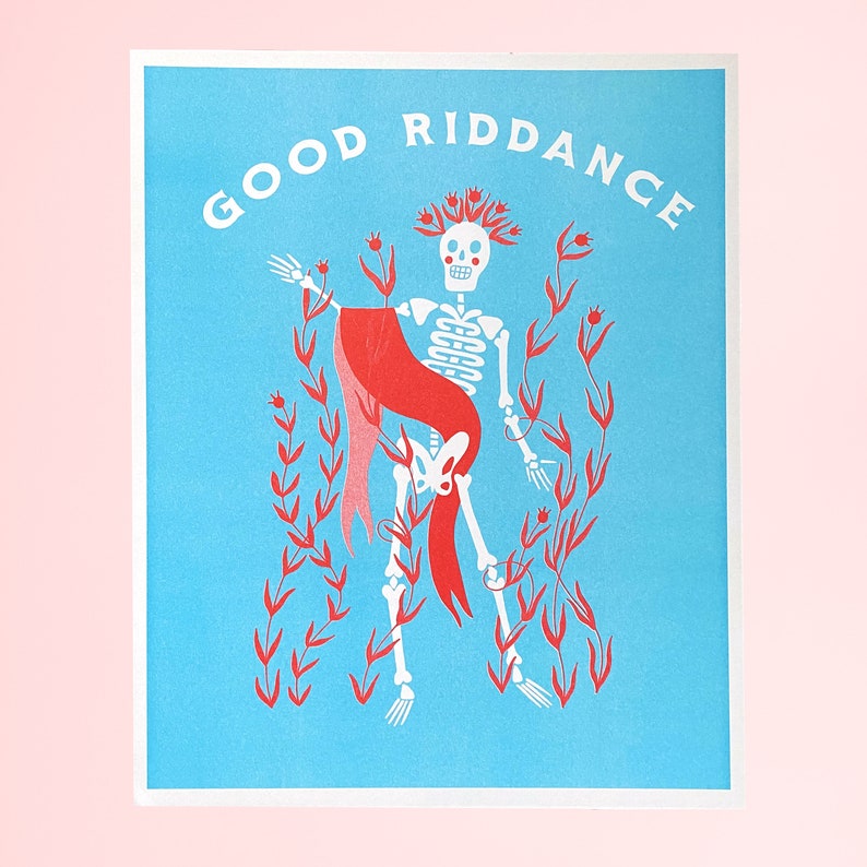 Good Riddance Riso Print image 1