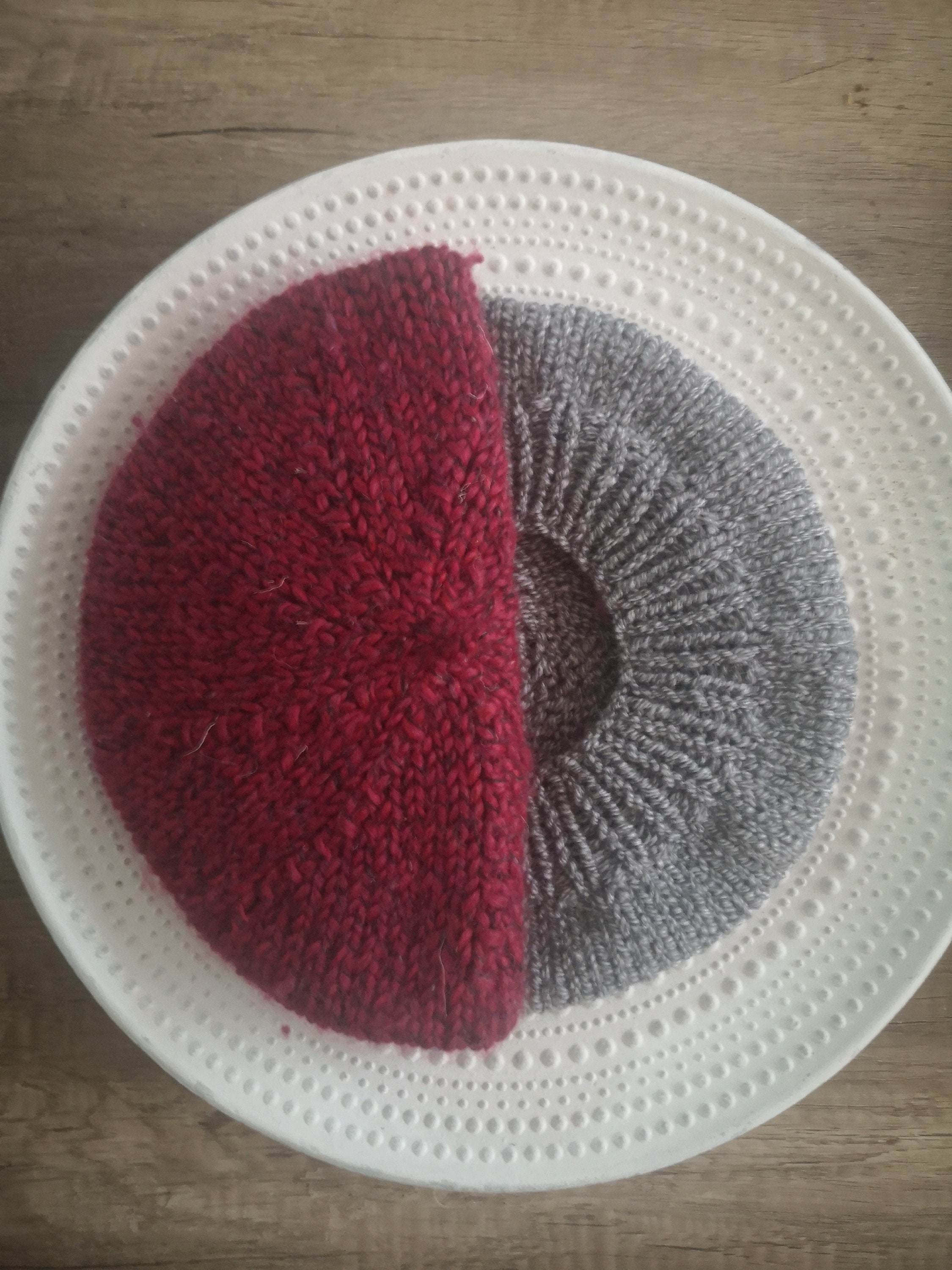 Beret Hat Knitting Pattern Beret Pattern PDF Beret Etsy