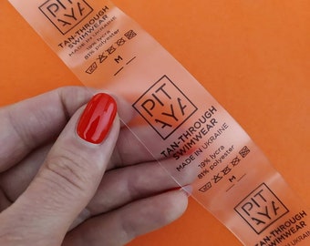 Custom Silicone Fabric Labels: Sew-in Clothing Tags