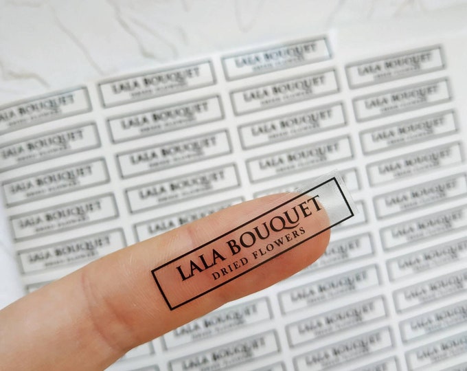 Transparent Stickers Custom Clear Stickers Custom Labels Custom Round ...