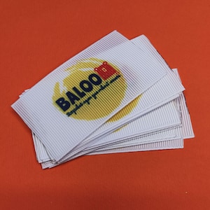 Custom Colorful Satin Fabric Labels: Sew-in Clothing Care Tags - Etsy