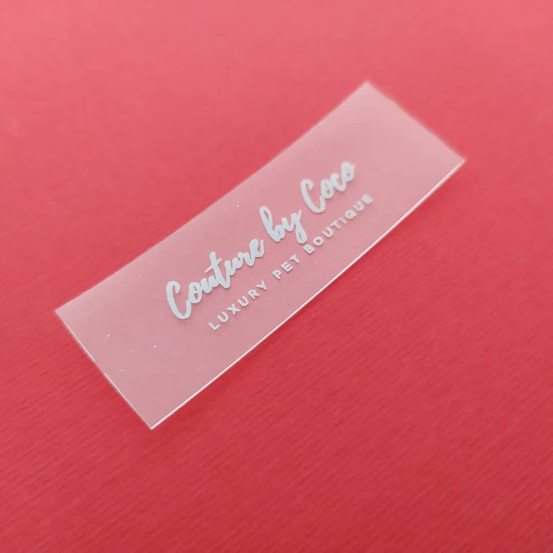 Silicone tags Rivet fabric silicone labels Sewing labels Etsy