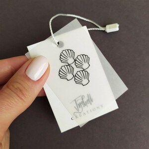 Hang tags clothing Benutzerdefinierte Logo-Etiketten Benutzerdefinierte Produkttags Business Hang Tags Preisschilder benutzerdefinierte Papieretiketten Produkttags Personalisierte Tags