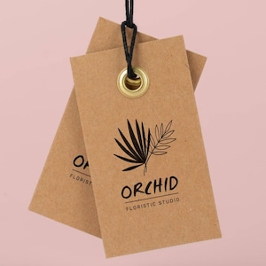 100-500 peças Etiquetas de pendurar personalizadas Etiquetas de roupas Etiquetas de pendurar roupas Etiquetas de pendurar comerciais Etiquetas de preço Etiquetas de papel personalizadas Etiquetas de produtos Etiquetas personalizadas