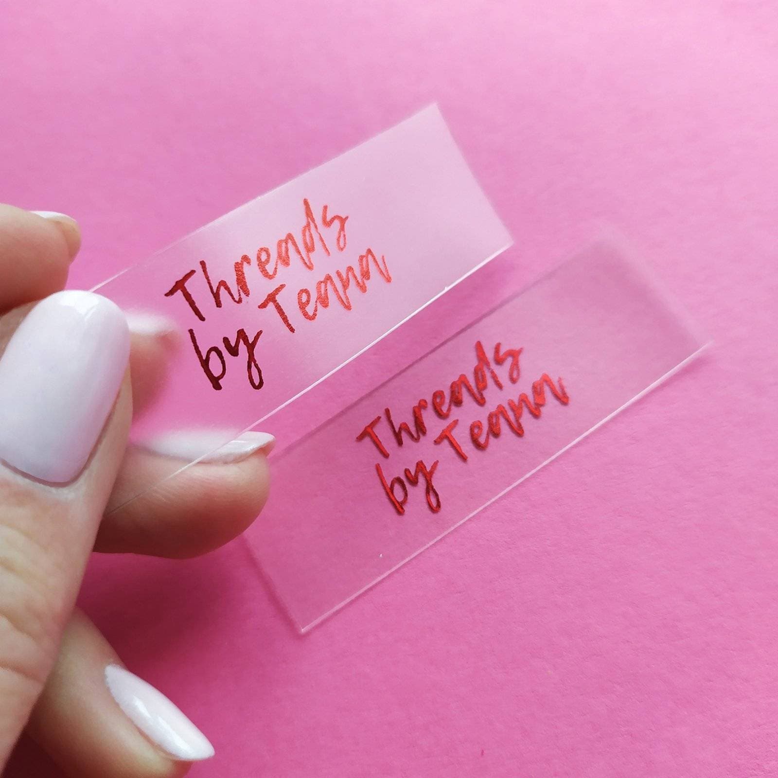 Silicone tags Rivet fabric silicone labels Sewing labels Etsy