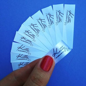 100 Custom fabric tags and labels Satin ribbon label Custom clothing labels Sew-in clothing labels Clothing tags custom Labels handmade item