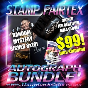 Stamp Fairtex Autograph BUNDLE - Limited Edition Deal!