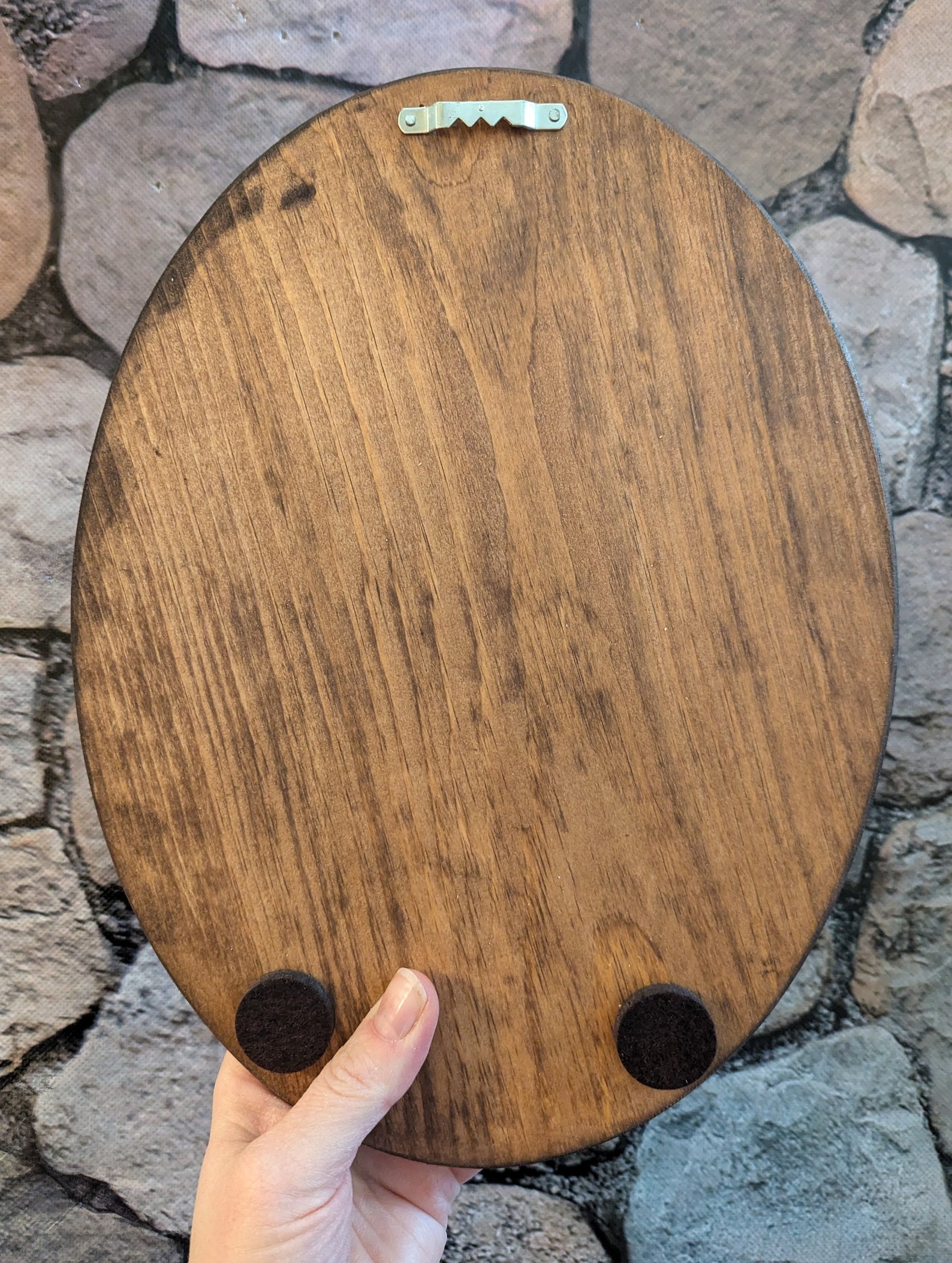 Mr Mothman in Top Hat Victorian Portrait Vintage Style Cryptid Wood