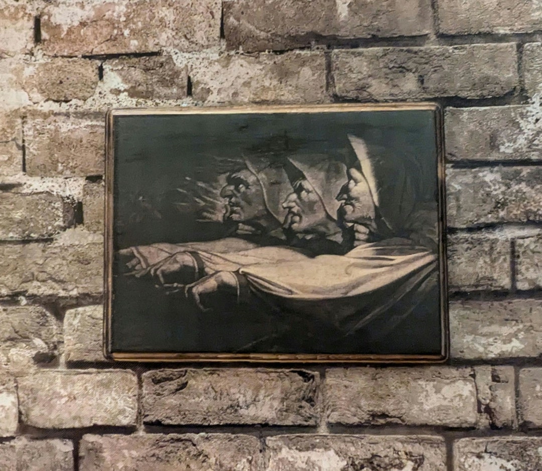 Three Weird Sisters by Henry Fuseli - Shakespeare Macbeth Witch Wall ...