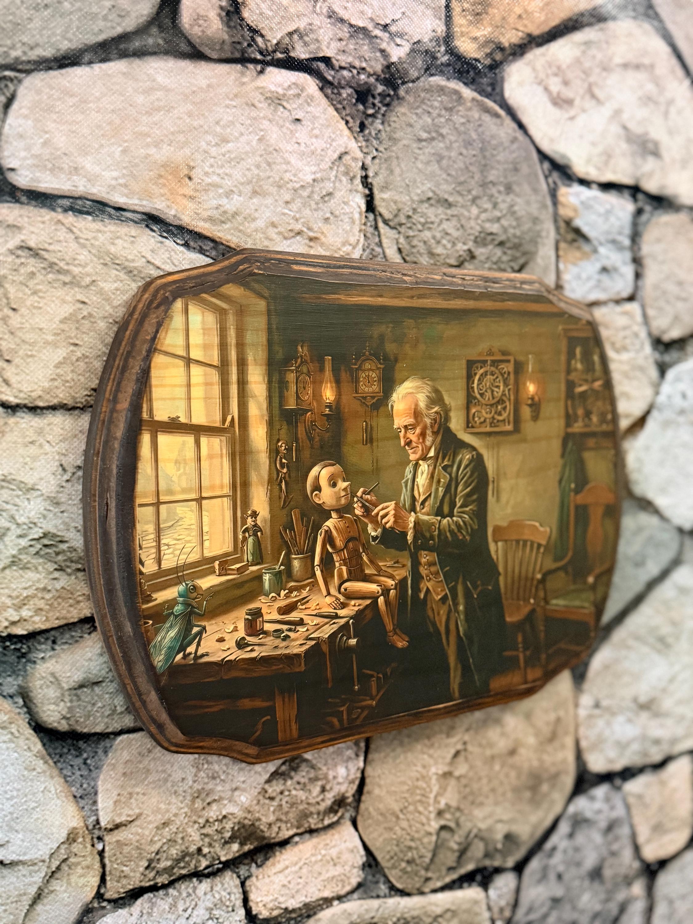 Pinocchio Sign The Adventures of Pinocchio by Carlo Collodi - Victorian Inspired Style ...
