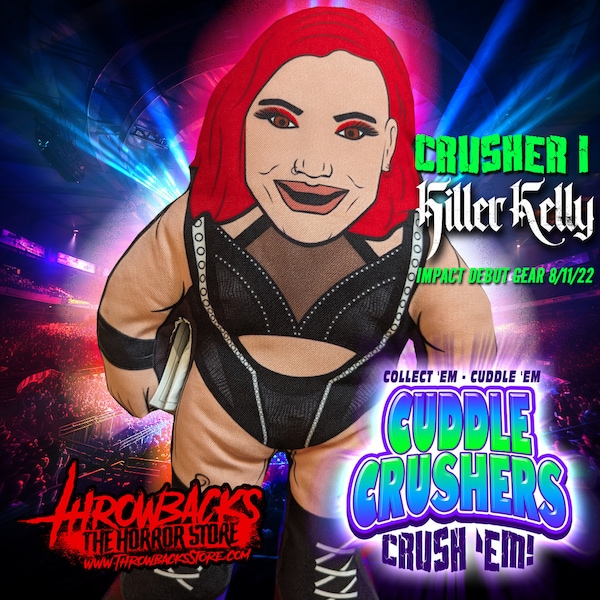 Killer Kelly - Cuddle Crushers - Crusher 1 - Plush Wrestling Pillow