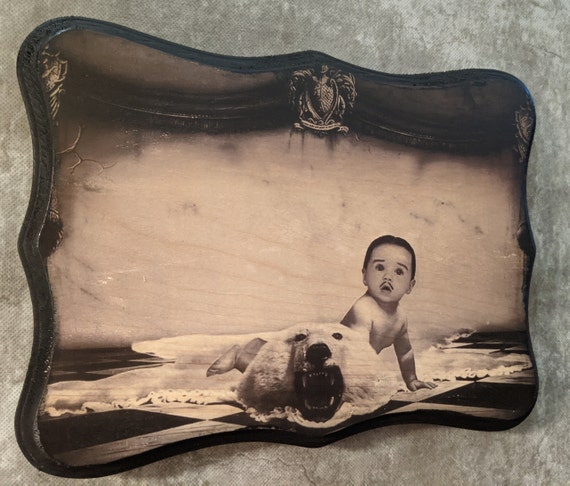 Pubert Addams Baby Gomez La Famille Addams Plaque Murale Etsy France