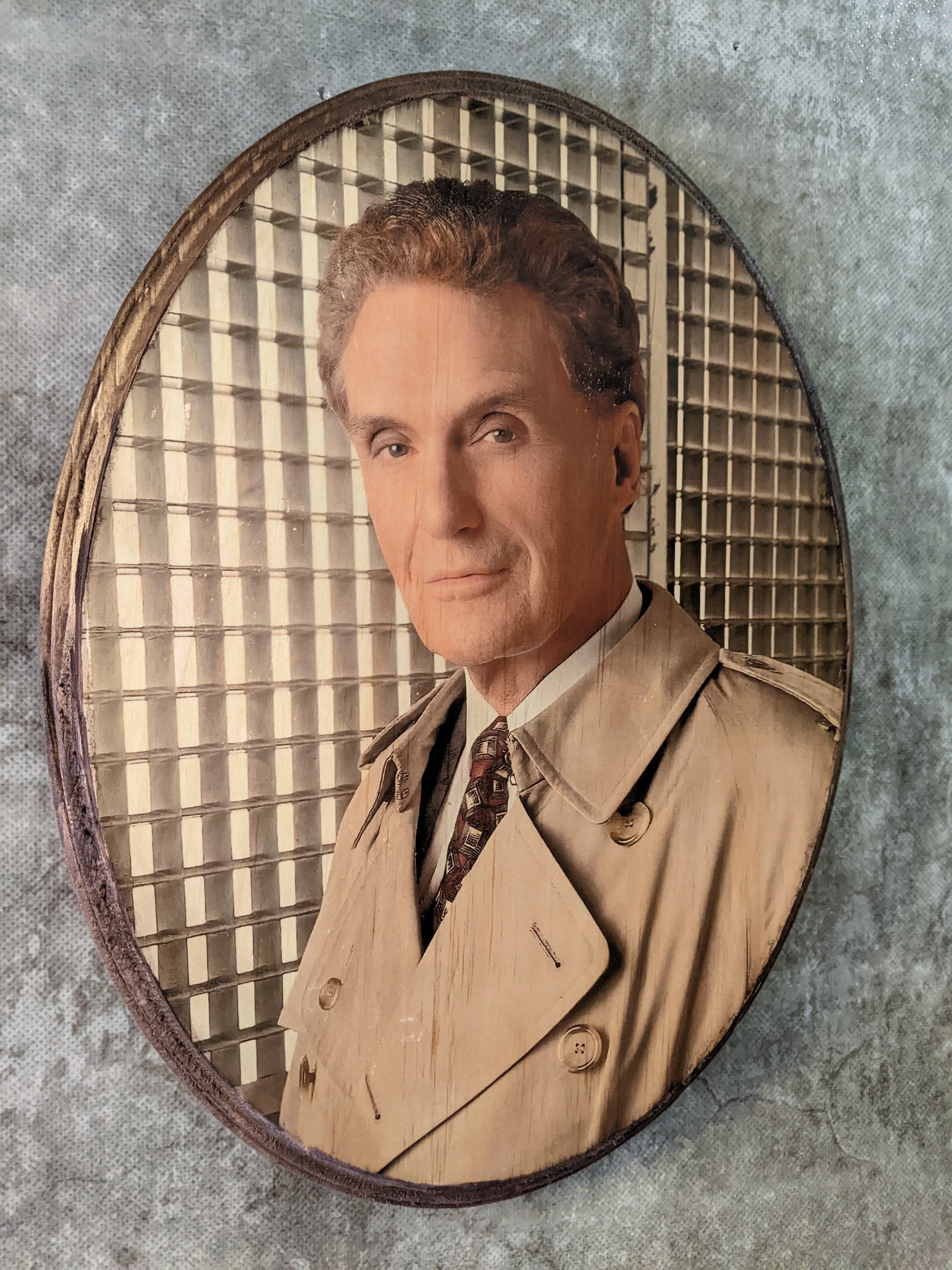 Robert Stack Unsolved Mysteries Host Portrait Wooden Sign - Etsy