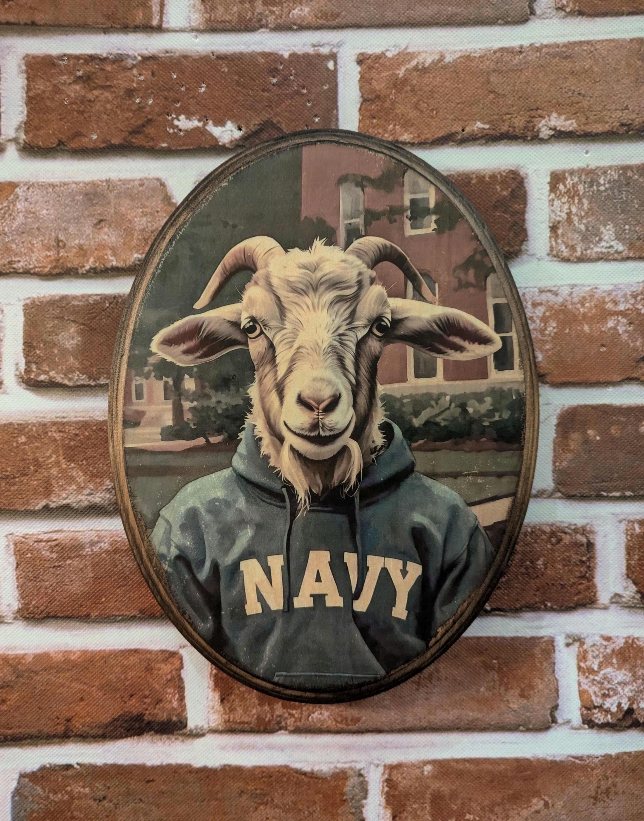Navy Bill the Goat - Etsy