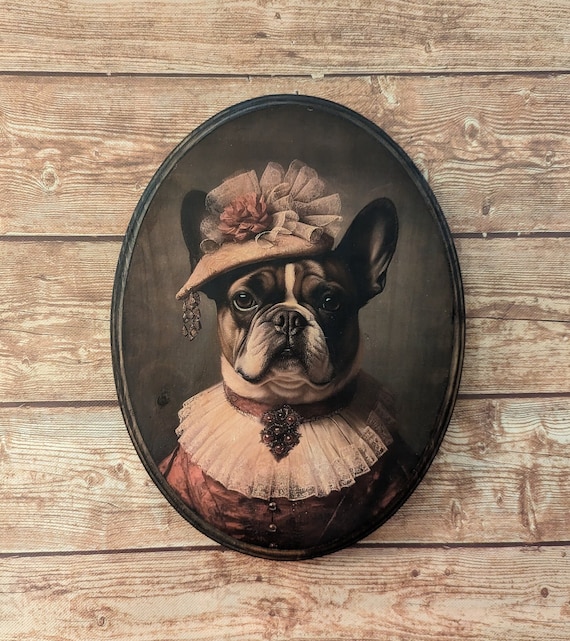 Targa In Metallo Divertente Con Bulldog Inglese | Cartello Decorativo 20x30 Cm | Arredo Da Parete Per Pub, Bar, Cucina E Soggiorno