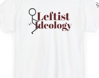 Personalized "Fuck Ideology" T-Shirt: Custom Graphic Protest Tee, 4UbyJem