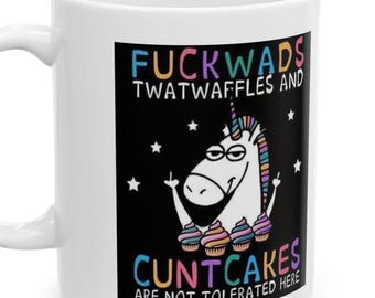 Adult Funny Unicorn Ceramic Mug - Unicorn Lovers Gift, 4UbyJem