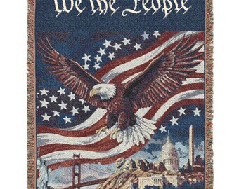 American Pride Woven Blanket