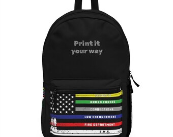 IGY6 Backpack: Military Veteran, PTSD Awareness Rucksack