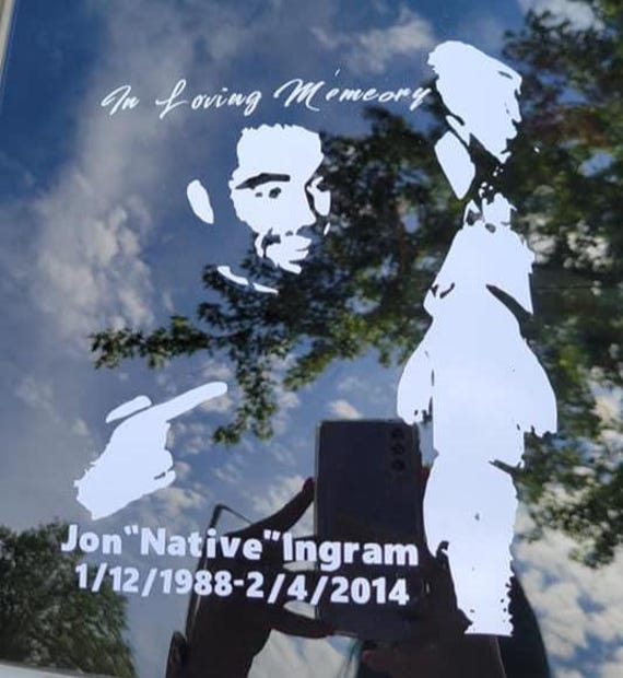Custom Portrait Vinyl decals
