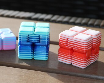 Gradient Multicolor Fidget Cube - Infinity Cube - Focus Toy - Fidget Toy - Fidget Spinner
