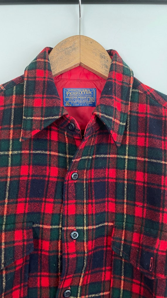 Pendleton Wool Plaid Shirt