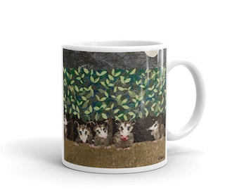 Possums by Wendy Boucher Mug, picture on both sides