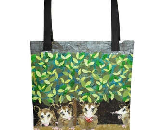 I Love Possums Cotton Maxi Shopping Bag I Love Possums Cotton Maxi Shopping Bag