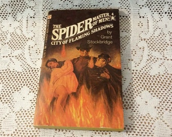 The Spider Master of Men #4 Vintage Book