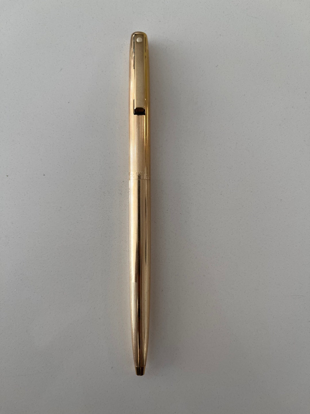 Vintage Sheaffer's 12K GF Ballpoint Pen - Etsy