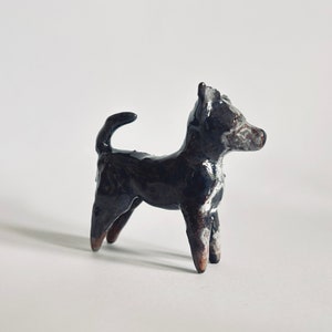 Ceramic Chihuahua Figurine: Hand-Painted Details