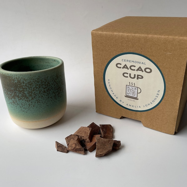 Ceremonial Cacao Cups  | Handmade Stoneware Mug