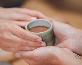 Ceremonial Cacao Cups  | Handmade Stoneware Mug
