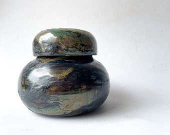 Small Cremation Urn | Small Pet Urn | Small Ceramic Urn for Remains