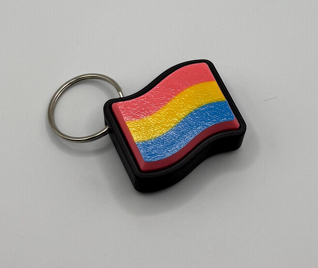Pride Flags Key Pride Flag Clicker Keychains - Colorful, Functional and Fidget-friendly ...