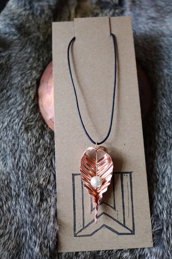 Etsy store copper necklace