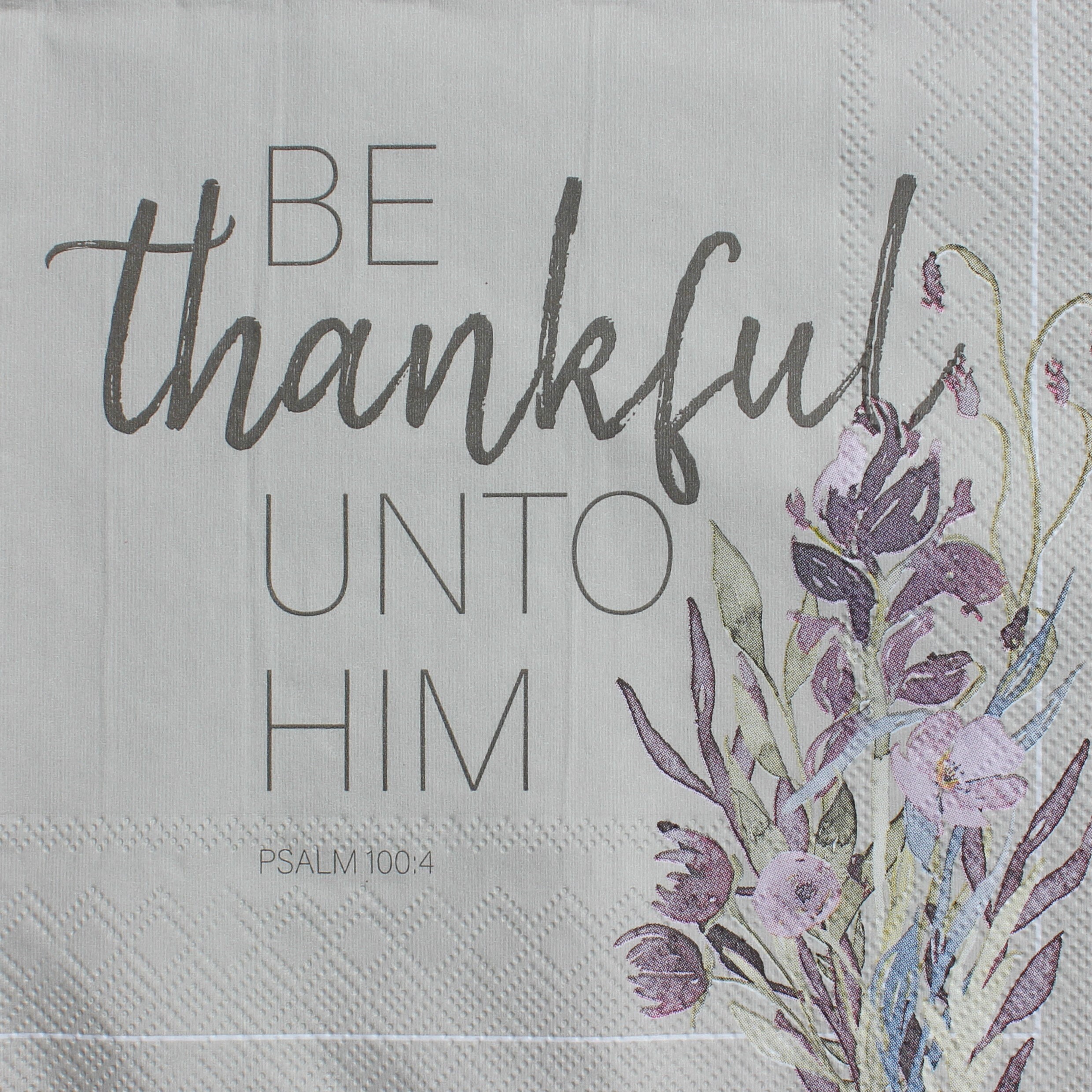 Thanksgiving Napkin with Bible Verse Watercolor Paper Etsy