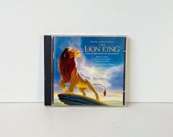 The Lion King Motion Picture Soundtrack CD 1994 Disney Records Vintage CD