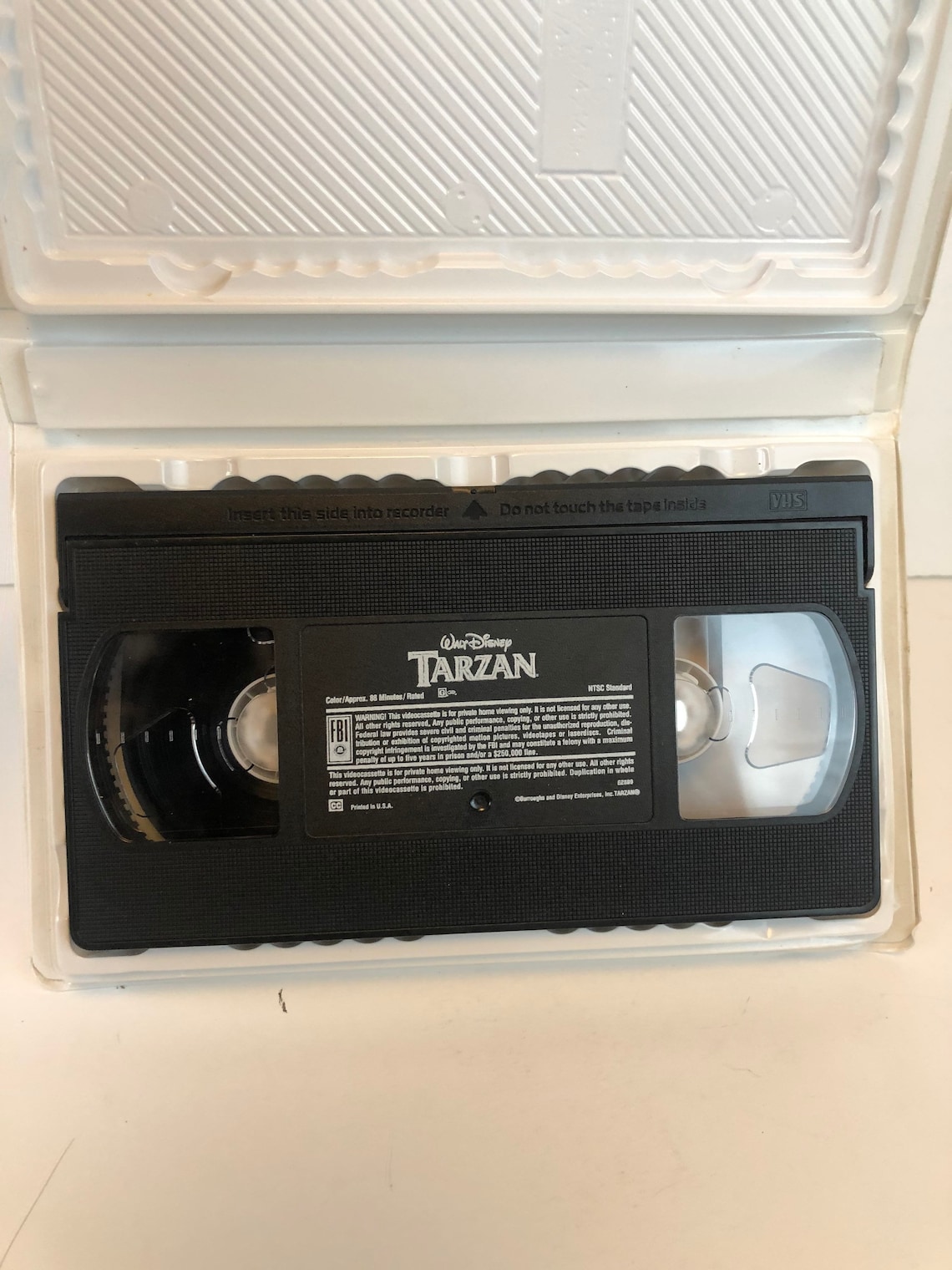 Walt Disneys Tarzan Vhs 1999 Vintage Clamshell Etsy