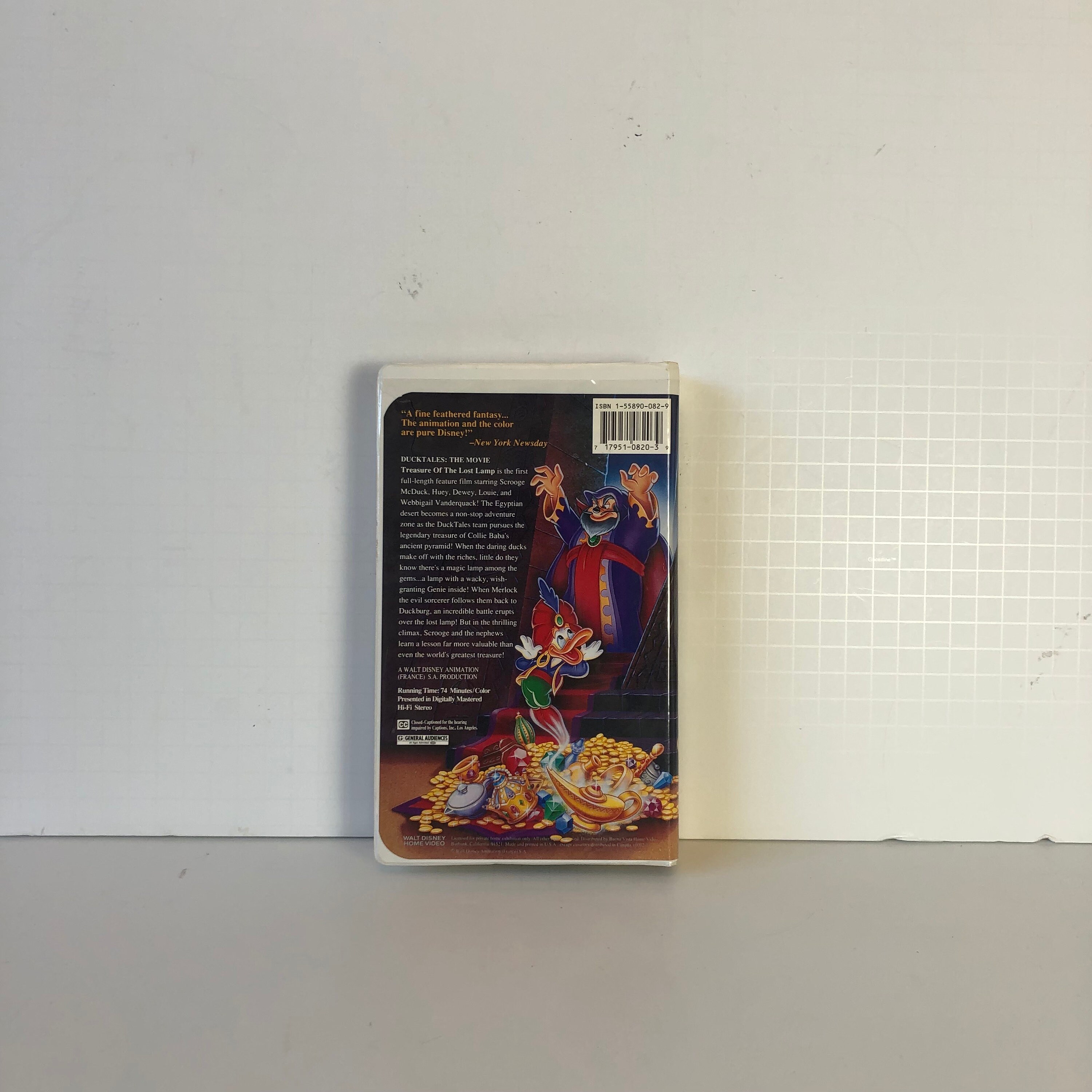 Walt Disneys Ducktales the Movie: Treasure of the Lost Lamp VHS, 1991 ...
