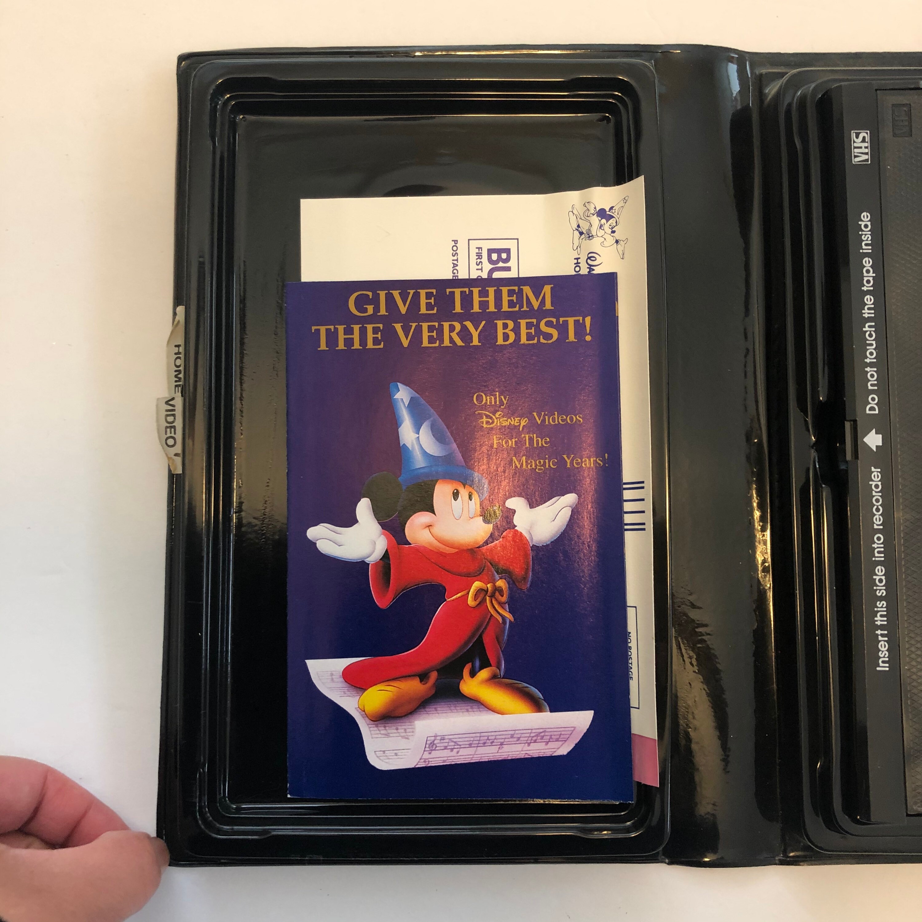 Walt Disneys Fantasia Masterpiece VHS Tape Movie 1991 With Etsy UK