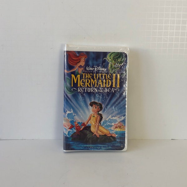 Walt Disney’s The Little Mermaid II 2 Return To the Sea VHS, 2000) Vintage Clamshell Brand New Sealed