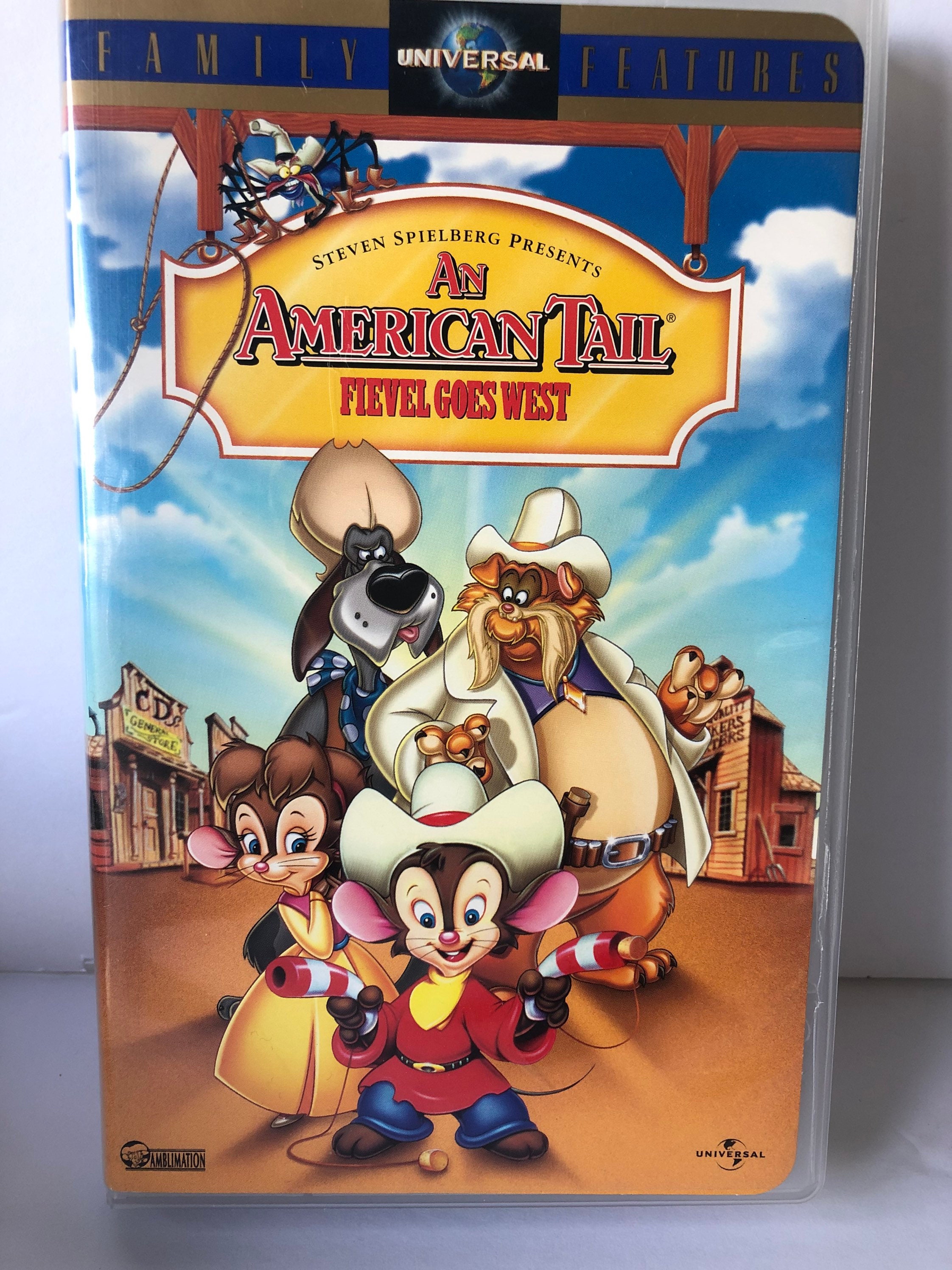 An American Tail Fievel Goes West Vhs Movie 1992 Fami - vrogue.co