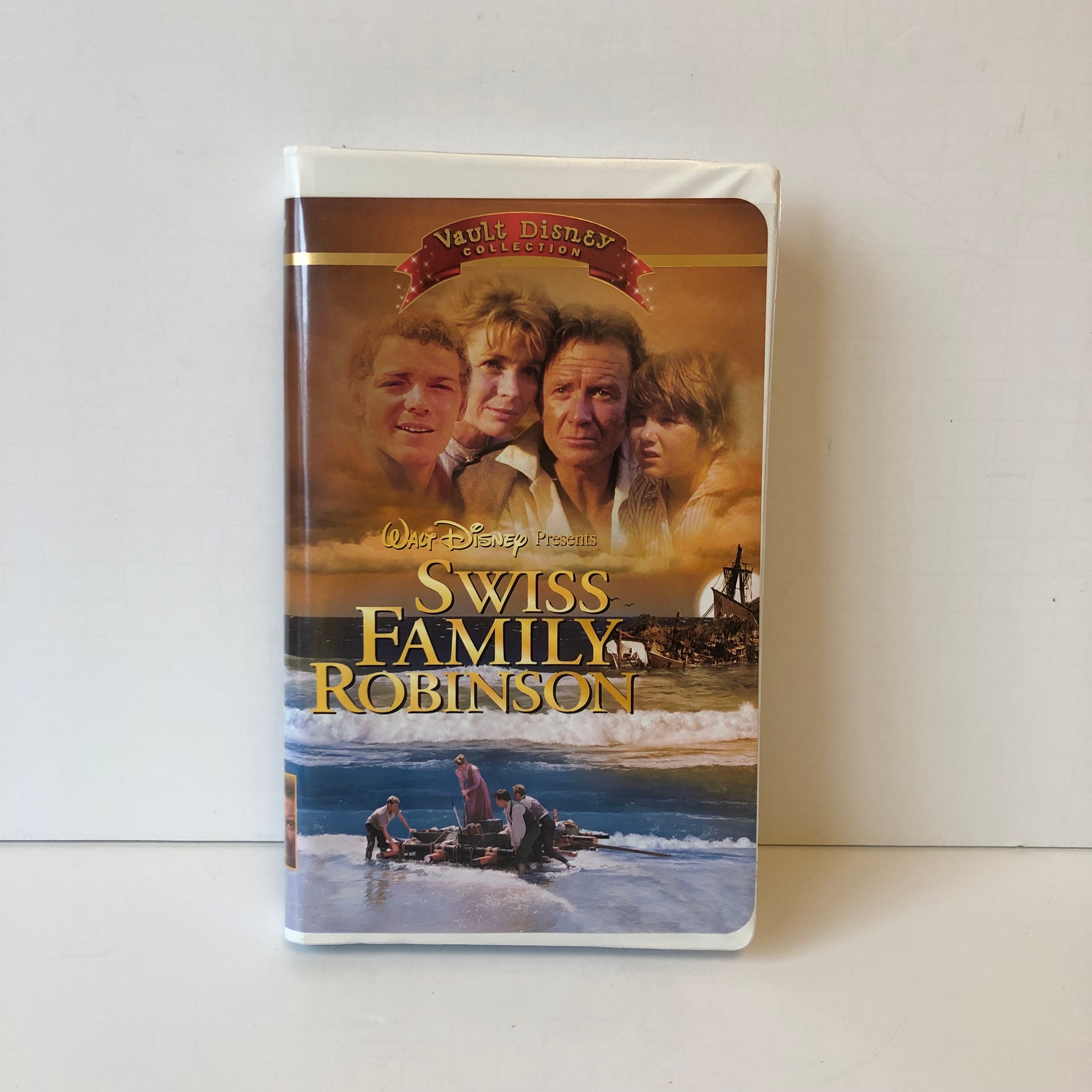 Walt Disneys Swiss Family Robinson VHS 2002 Vintage Clamshell Vault ...