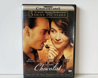 Chocolat 2001 DVD Juliette Binoche Judi Dench Afred Molina Lena