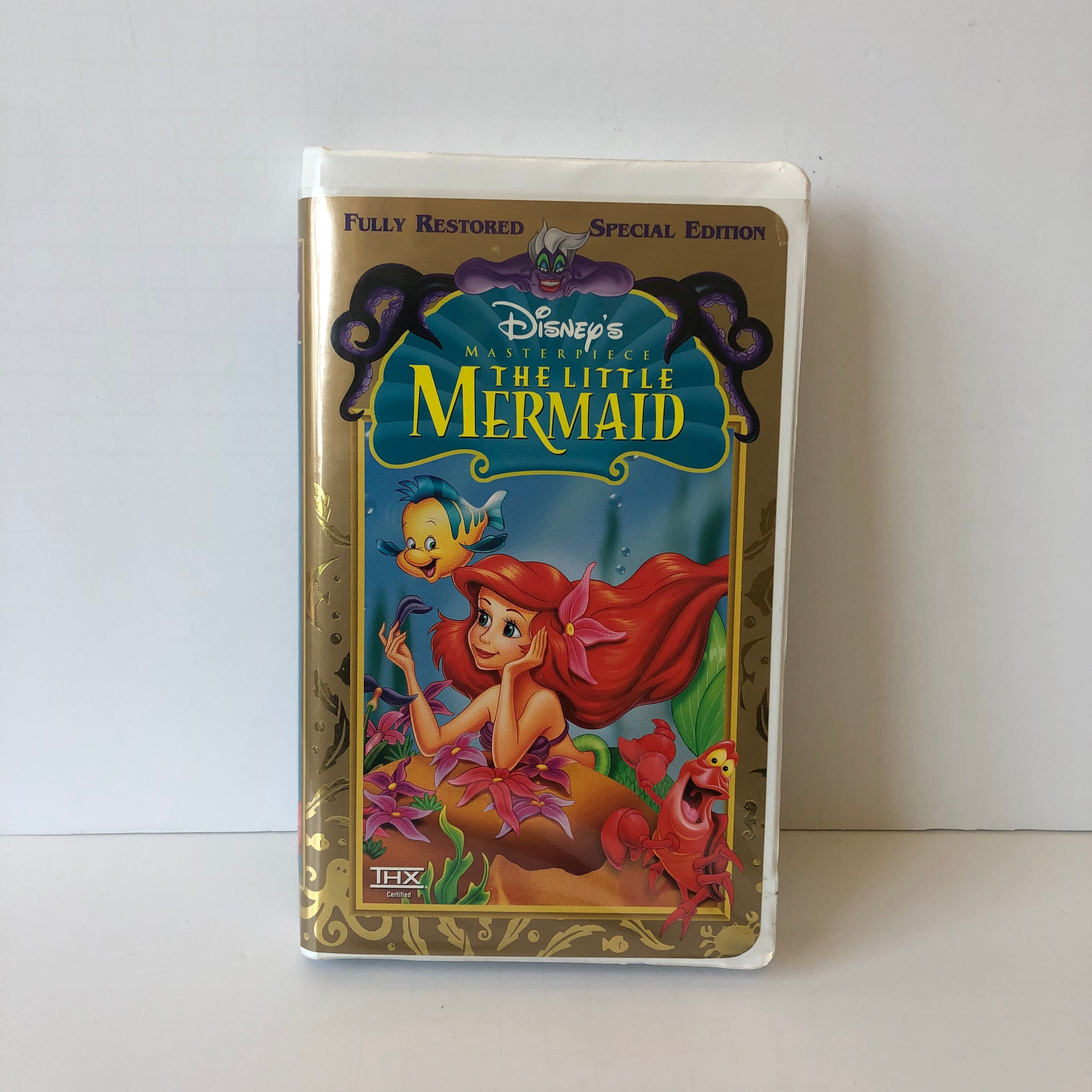 Walt Disneys the Little Mermaid VHS, 1998 Masterpiece Edition Fully ...