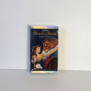 Walt Disney’s Beauty and the Beast (VHS, 2002) Platinum Special Edition Vintage Clamshell
