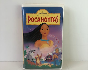 Walt Disney’s Pocahontas Masterpiece Edition VHS 1995 Clamshell