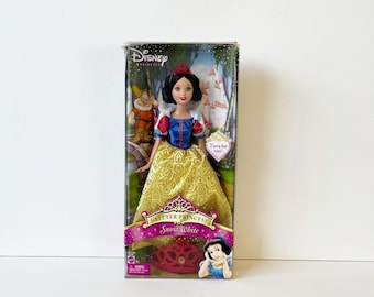Disney "snow White" 60th Anniversary Collector Doll With Stand/the  Signature Collection 1997 - Etsy